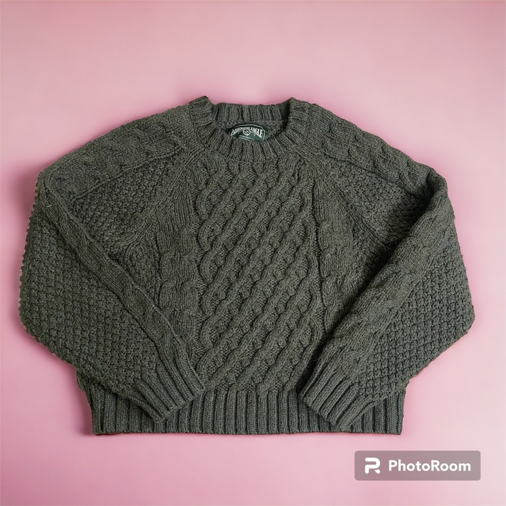 💚 VINTAGE AMERICAN EAGLE KNIT SWEATER💚